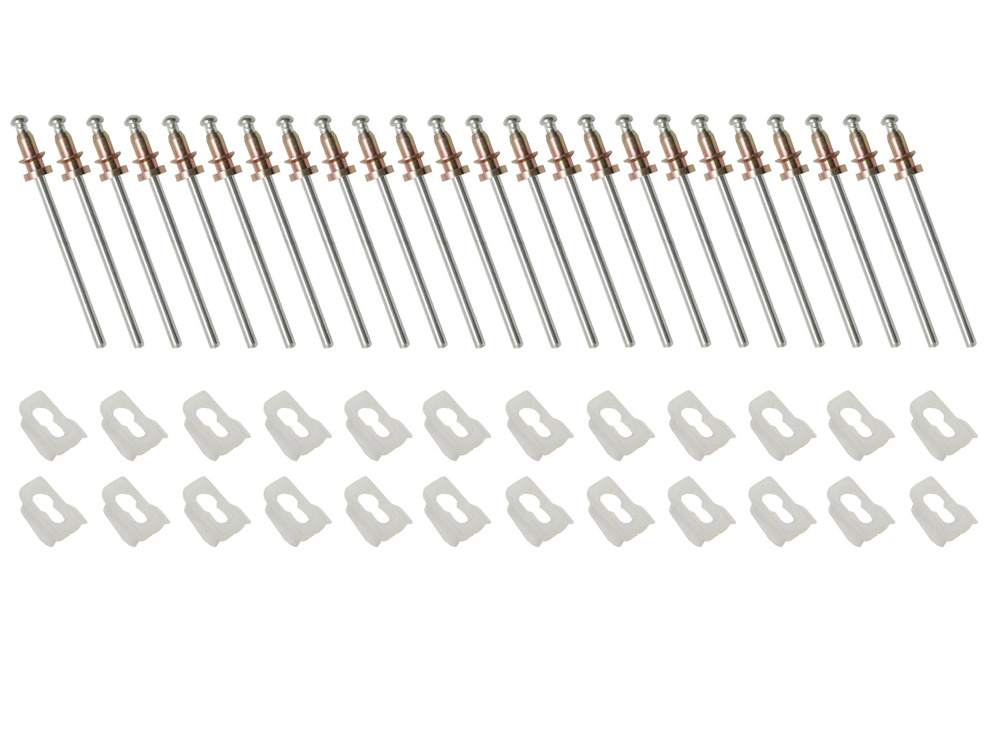 Holden Torana LC SILL Moulding Clips Kit rivet chrome trim mould mold - BMC1014
