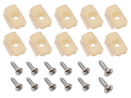 Holden Quarter Panel Belt Moulding Clips Kit HQ HJ HX HZ Monaro Coupe 1/4 chrome - BMC1019
