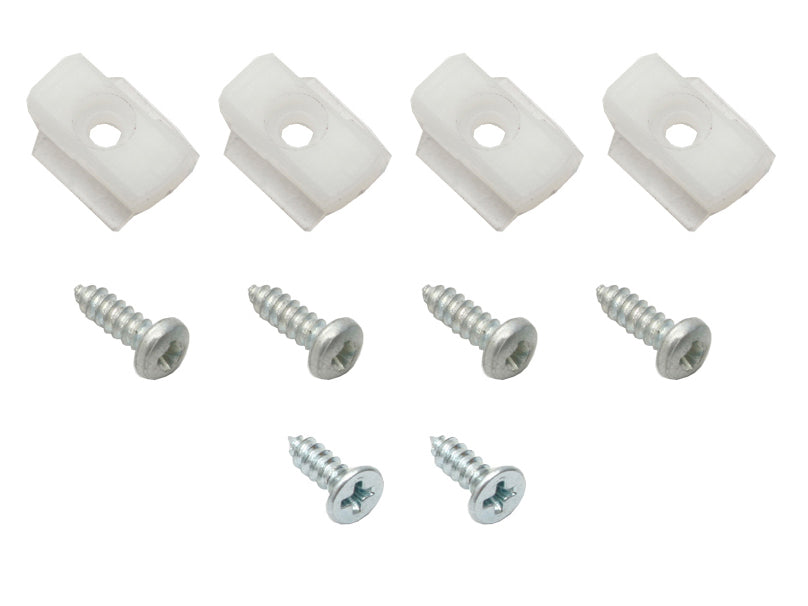 Holden Moulding Clip + Screw Set HK HT HG Wagon Rear 1/4 Upper qtr - BMC1021
