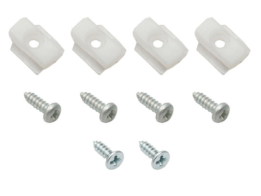 Holden Moulding Clip + Screw Set HK HT HG Wagon Rear 1/4 Upper qtr - BMC1021