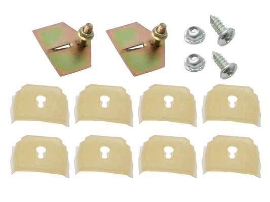 Holden Clips Rear Quarter Moulding Set HK HT Premier Brougham chrome trim qtr - BMC1035