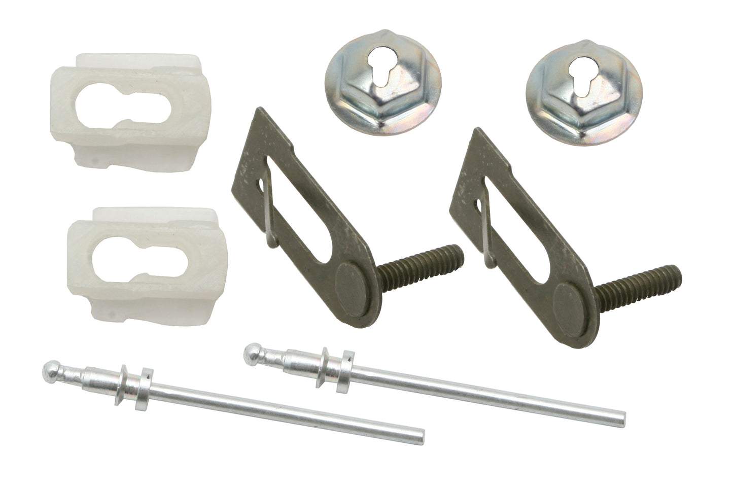 Holden Clips Lower Front Guard Moulding Set HK chrome trim fender mould 8pcs - BMC1036