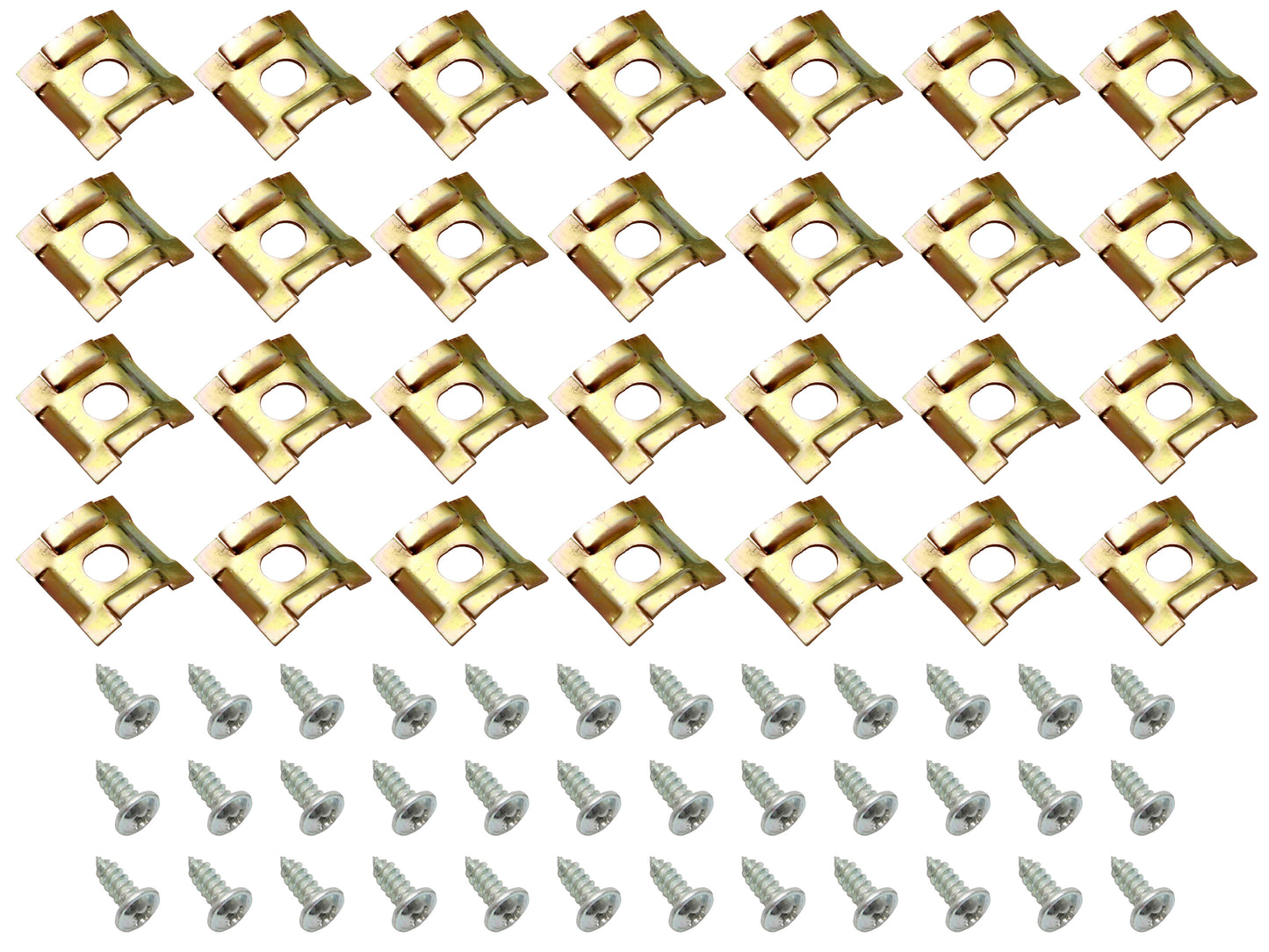 Holden Wheel Arch Moulding Trim Clip Set HD HR Complete Car Kit screw trims - BMC1039