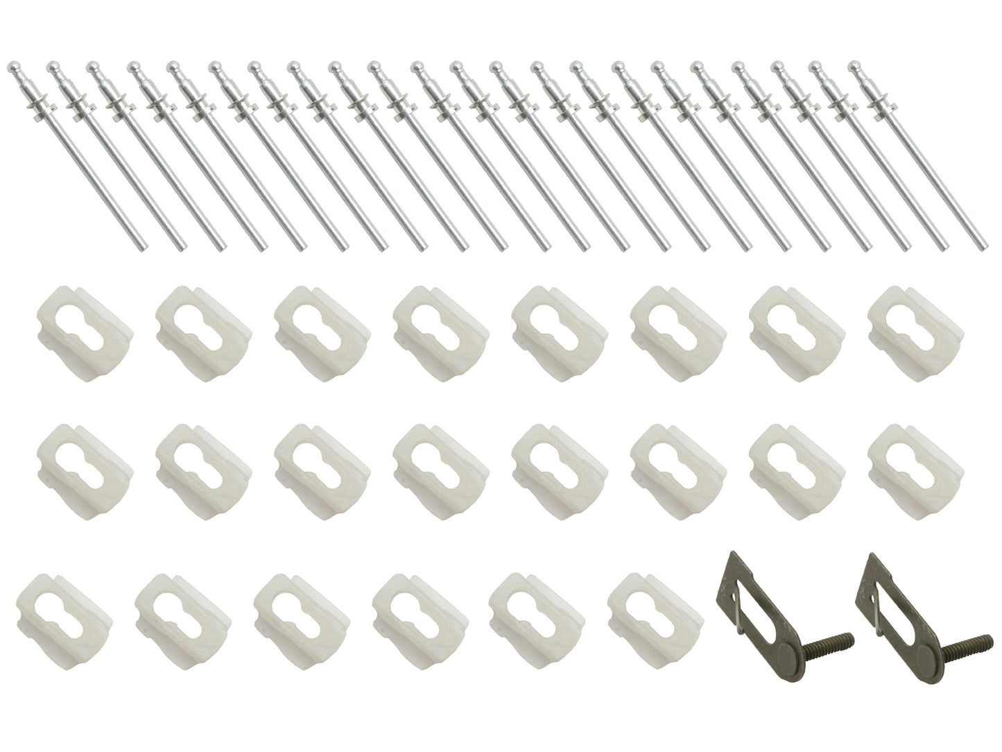Holden SILL Moulding Clips Kit HQ. ex LS Deville Premier 46pcs mould - BMC1040