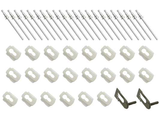 Holden SILL Moulding Clips Kit HQ. ex LS Deville Premier 46pcs mould - BMC1040