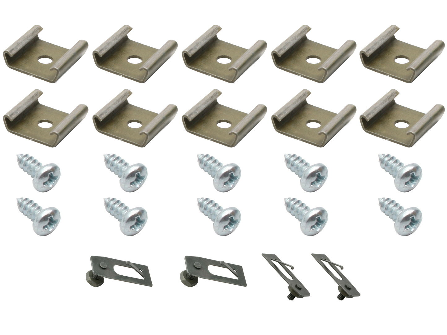 Holden Front Fender Mouldings Clip Set  HR - Both Sides guard panel - BMC1045