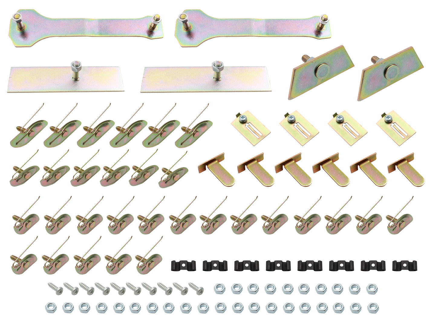 Holden Moulding Clips + Screws Kit FC nut bolt plate chrome hood - BMC1100