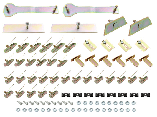 Holden Moulding Clips + Screws Kit FC nut bolt plate chrome hood - BMC1100
