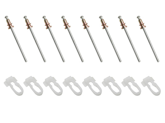 Holden Commodore Boot Moulding Clips Set VB VC moulds trim  mold - BMC1201