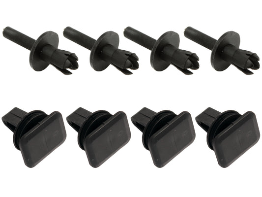 Holden Commodore B Pillar Outer Moulding Retainer Clips Kit x4 VN VP VR VS trim - BMC1310