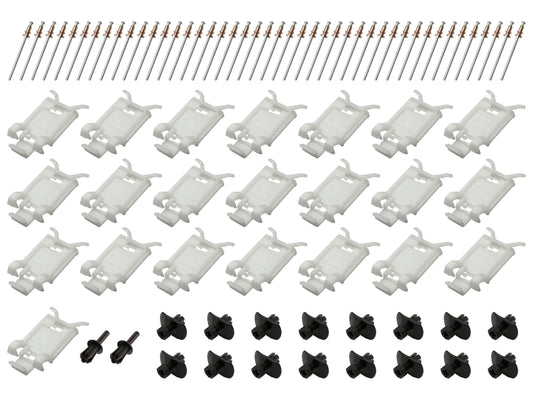 Holden Commodore Sill Mould FITTING Kit Complete VL Calais lower door kit - BMC1313