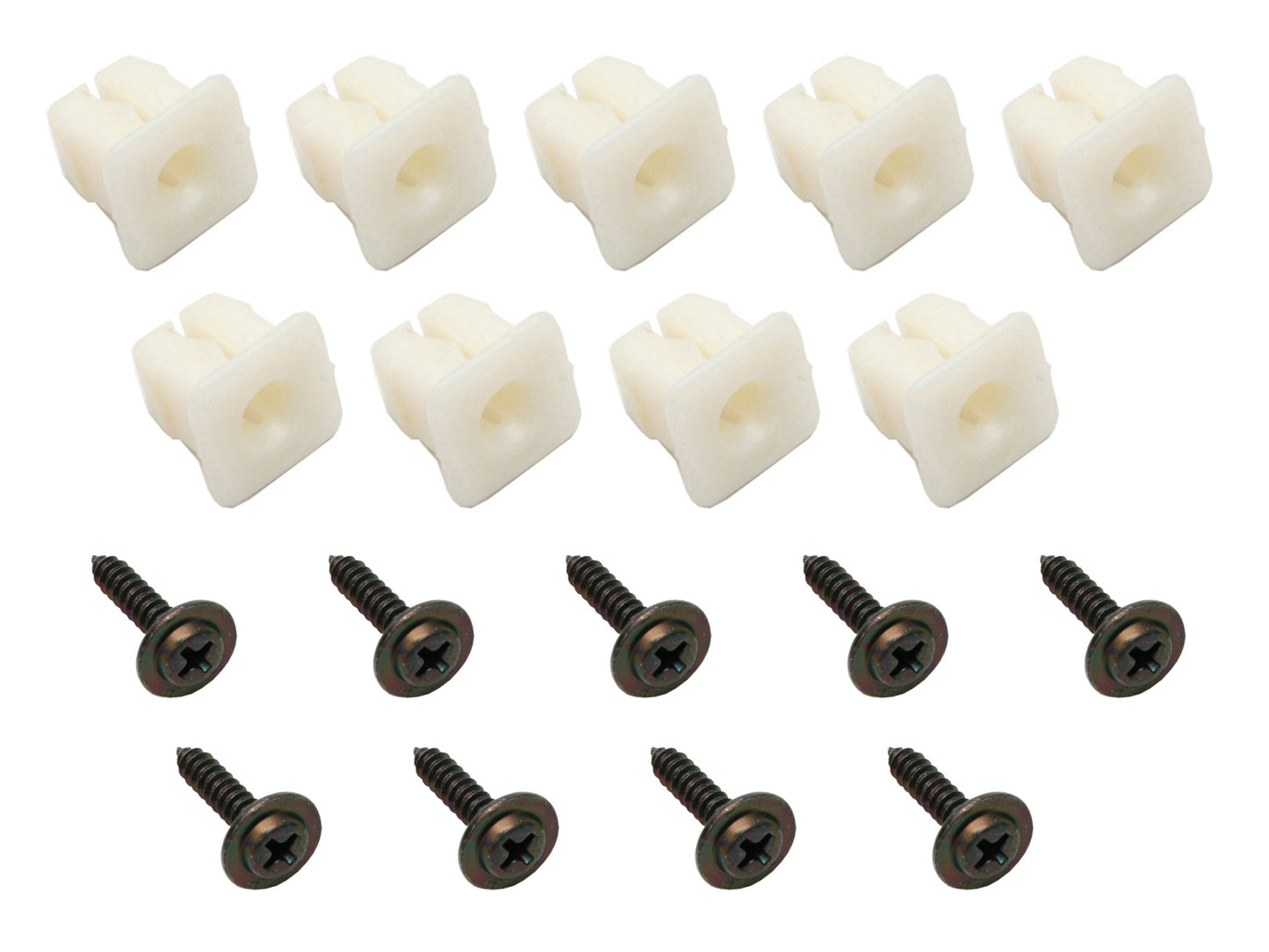 Ford XW XY Clips +Screws Grille Panel Mounting Set x18pce - BMC2009