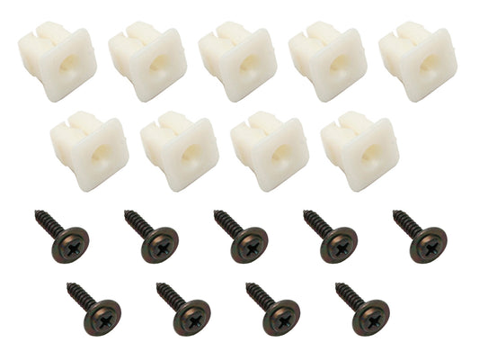 Ford XW XY Clips +Screws Grille Panel Mounting Set x18pce - BMC2009