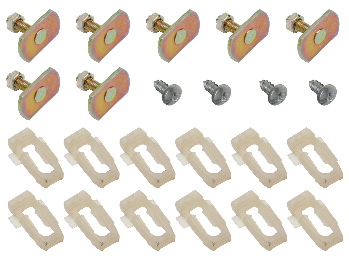 Ford Falcon Boot Moulding Clip Kit 23pcs XW GT - BMC2012