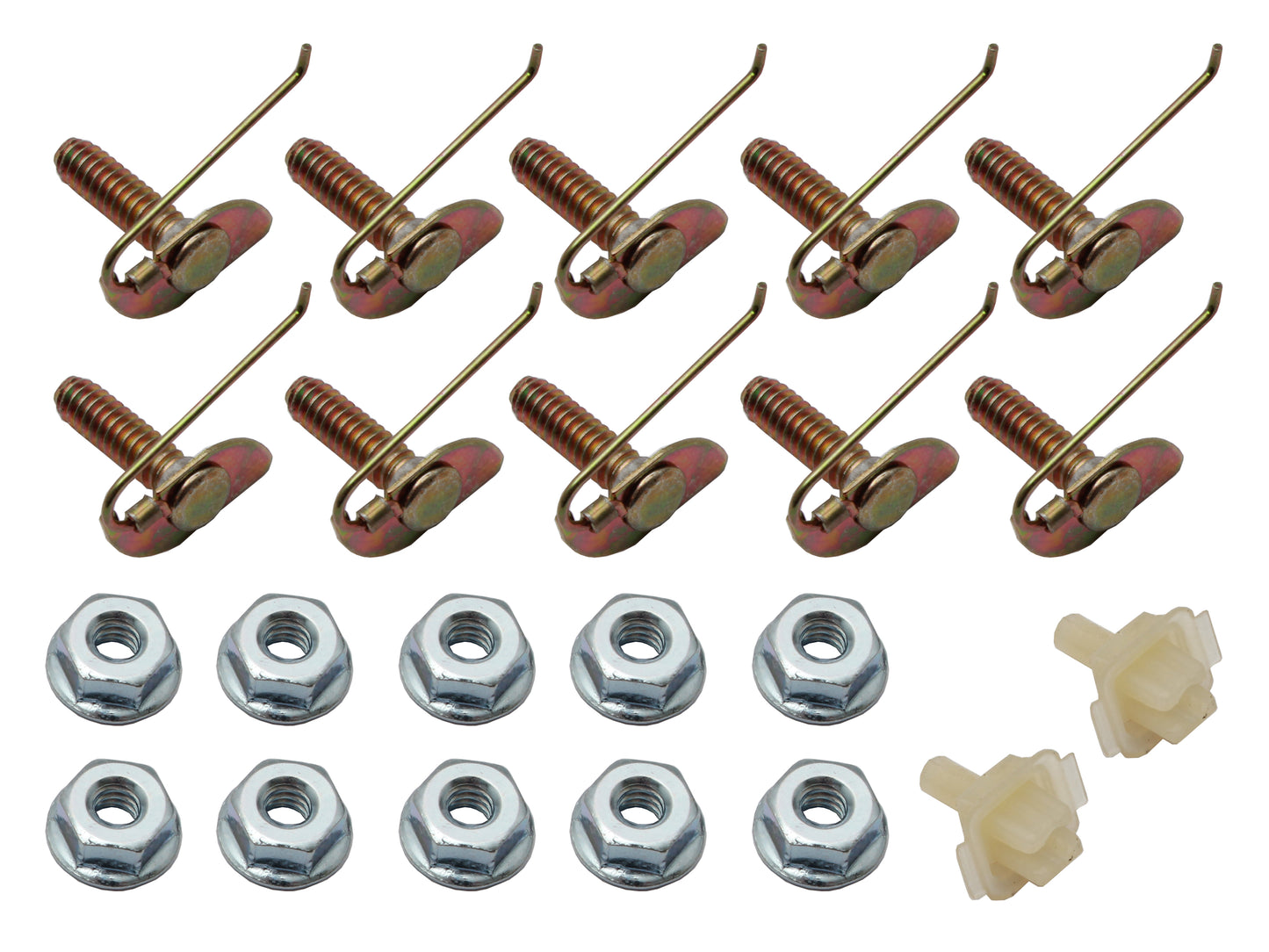 Ford Bonnet + Eyebrow Moulding Trim Retainer Clip Set XA mould hood fitting - BMC2029