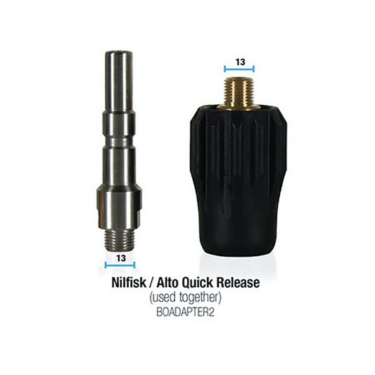 BOWDEN'S OWN Nilfisk / Alto Quick Release Pressure Washer Snow Cannon Adapter - BOADAPTER2