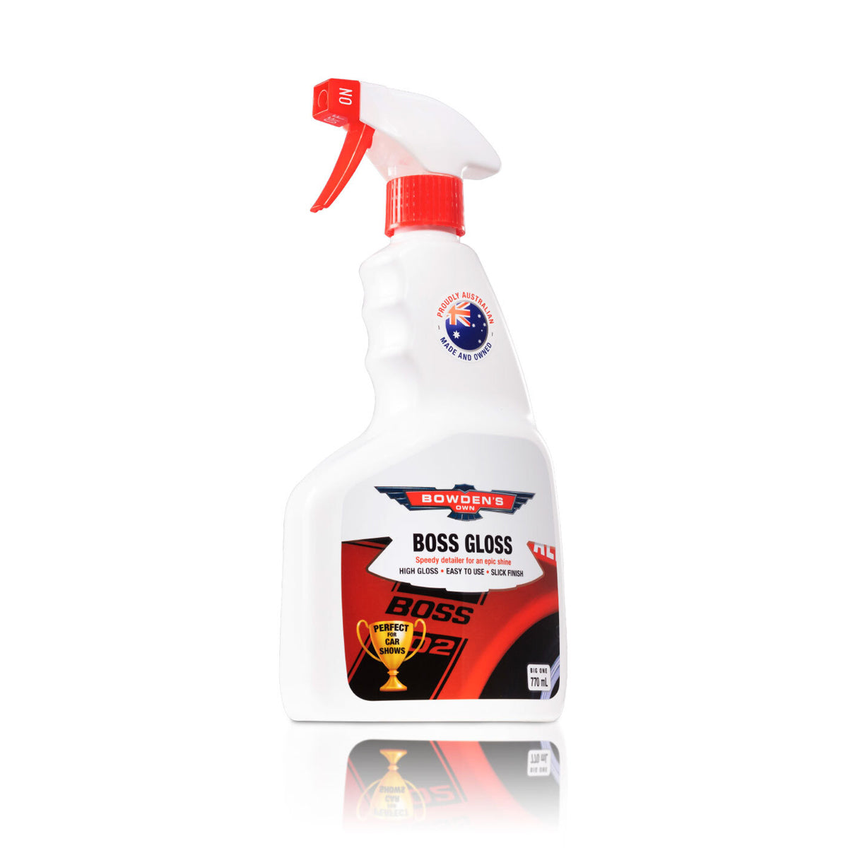 BOWDEN'S OWN Boss Gloss Detailing Spray 750ml - BOBOSS