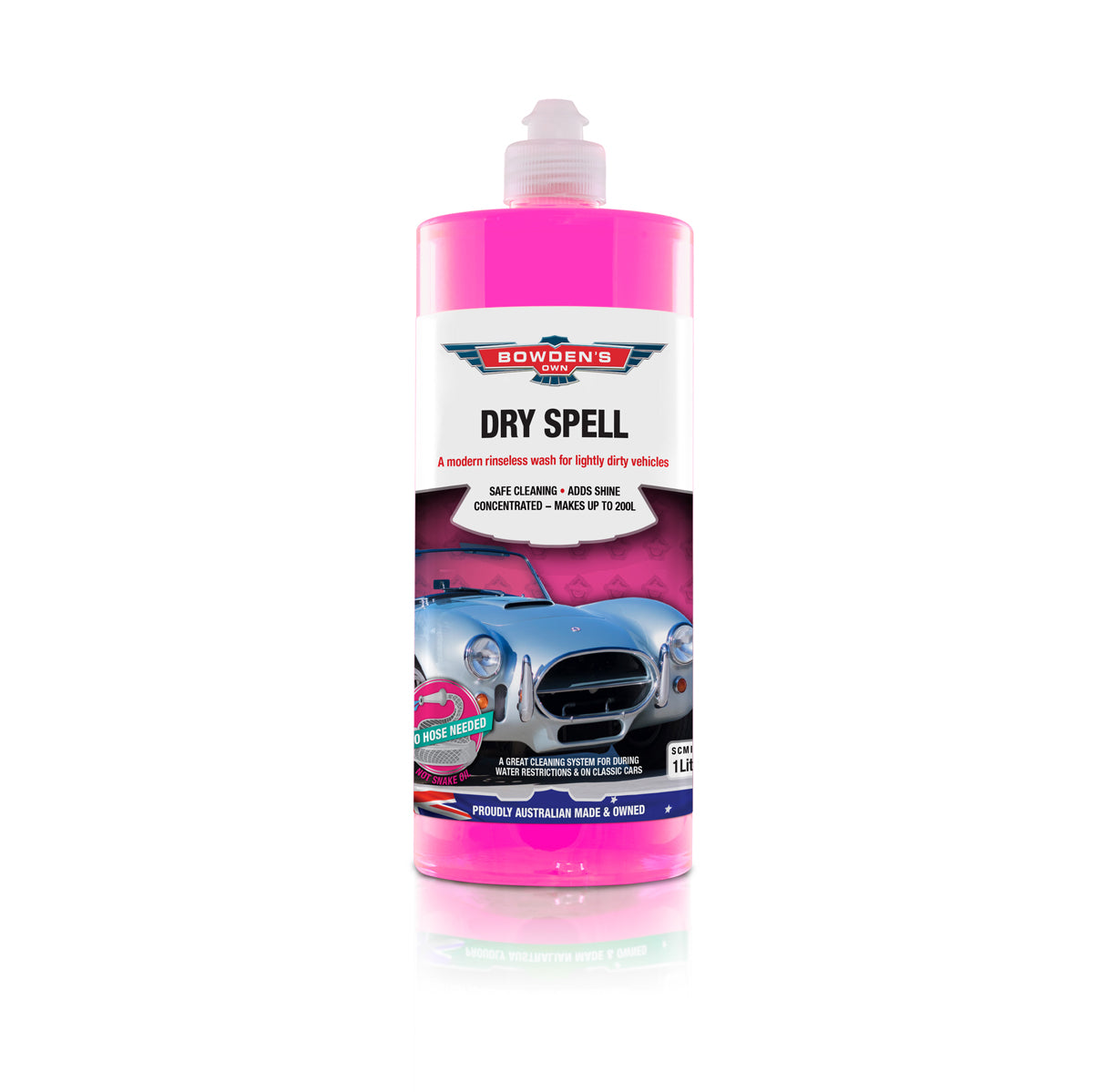 BOWDEN'S OWN Dry Spell Rinseless Wash 1 Litre - BODRY