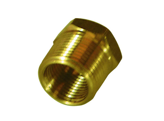 TFI Brass Reducing Hex Bush (1/4" Male x 1/8 Female) BSP - BRB1418