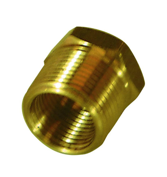 TFI Brass Reducing Hex Bush (3/8 Male x 1/4" Female) BSP - BRB3814