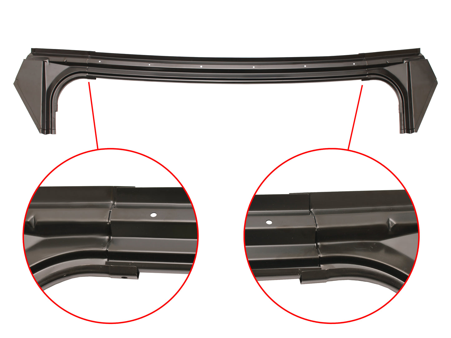 Window & Boot Corner Rust Section Kit Rear XW XY - BRPXWXY