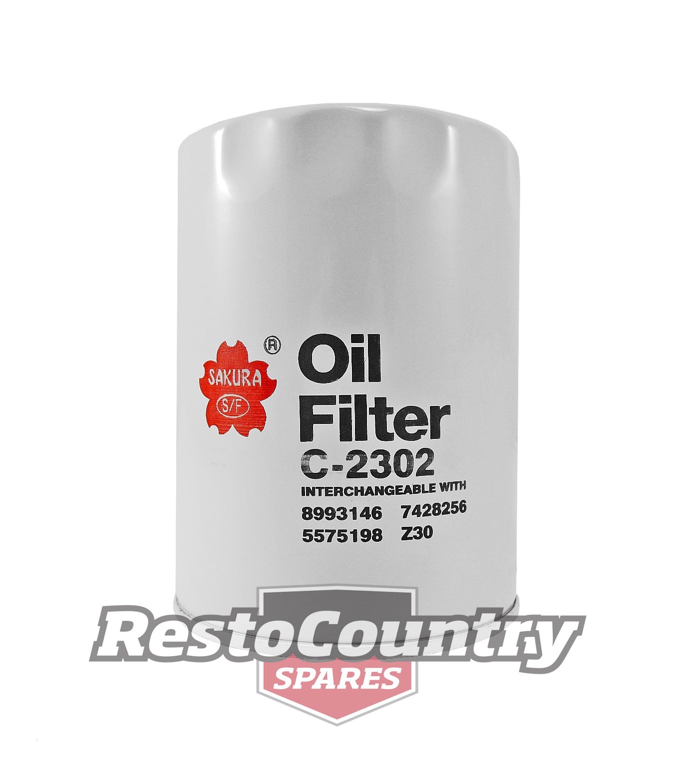 Holden Z30 Oil Filter all V8 253 308. 6cyl 138 149 161 173 179 186 202 - C-2302