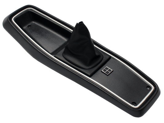 Holden Torana Manual Centre Console Complete + 4 Speed Pattern Plate LJ surround - C1003