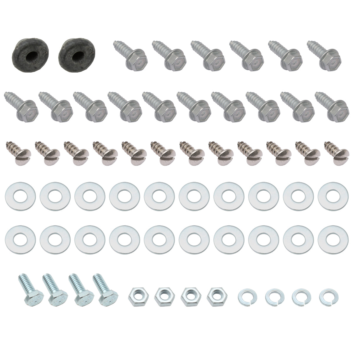 Holden Rear Guard / Fender Bolt Mounting Kit 48-215 FX FJ nut panel - CBM1001A