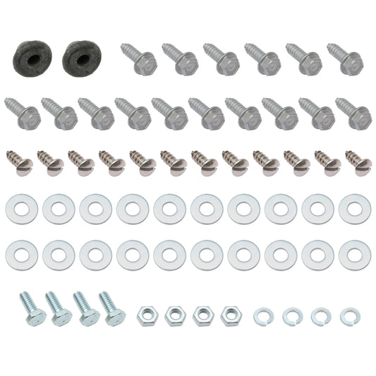 Holden Rear Guard / Fender Bolt Mounting Kit 48-215 FX FJ nut panel - CBM1001A
