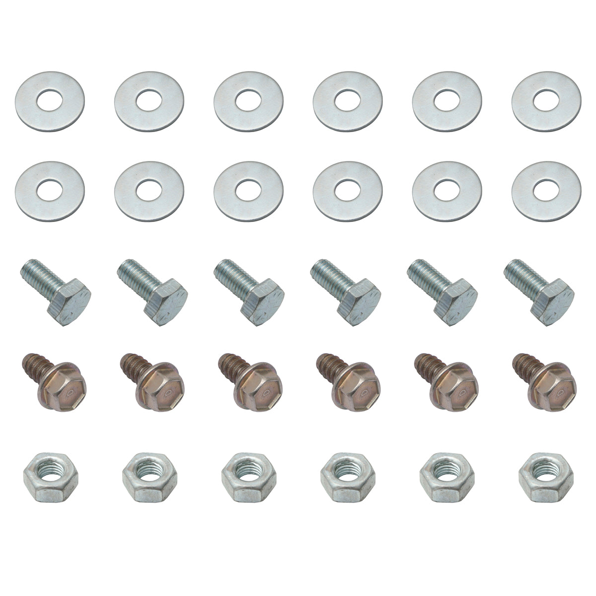 Holden Front Stone Tray Mounting Bolt Kit 48 FX nut clip panel fitting - CBM1001D