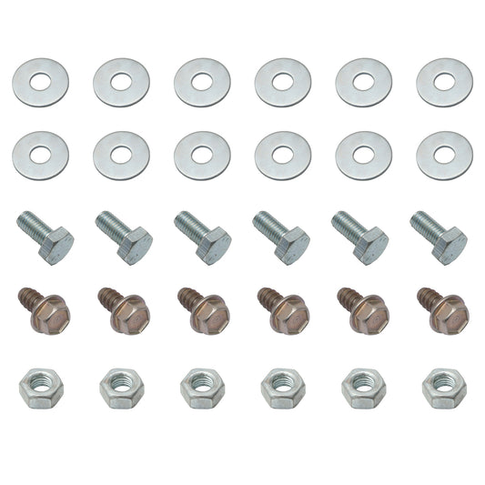 Holden Front Stone Tray Mounting Bolt Kit 48 FX nut clip panel fitting - CBM1001D