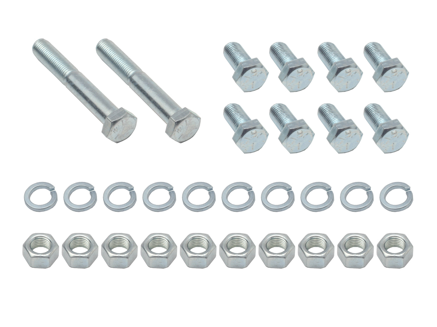 Holden Front Bumper Bar Iron to Chassis Bolt Kit FB EK nut washer - CBM1003A