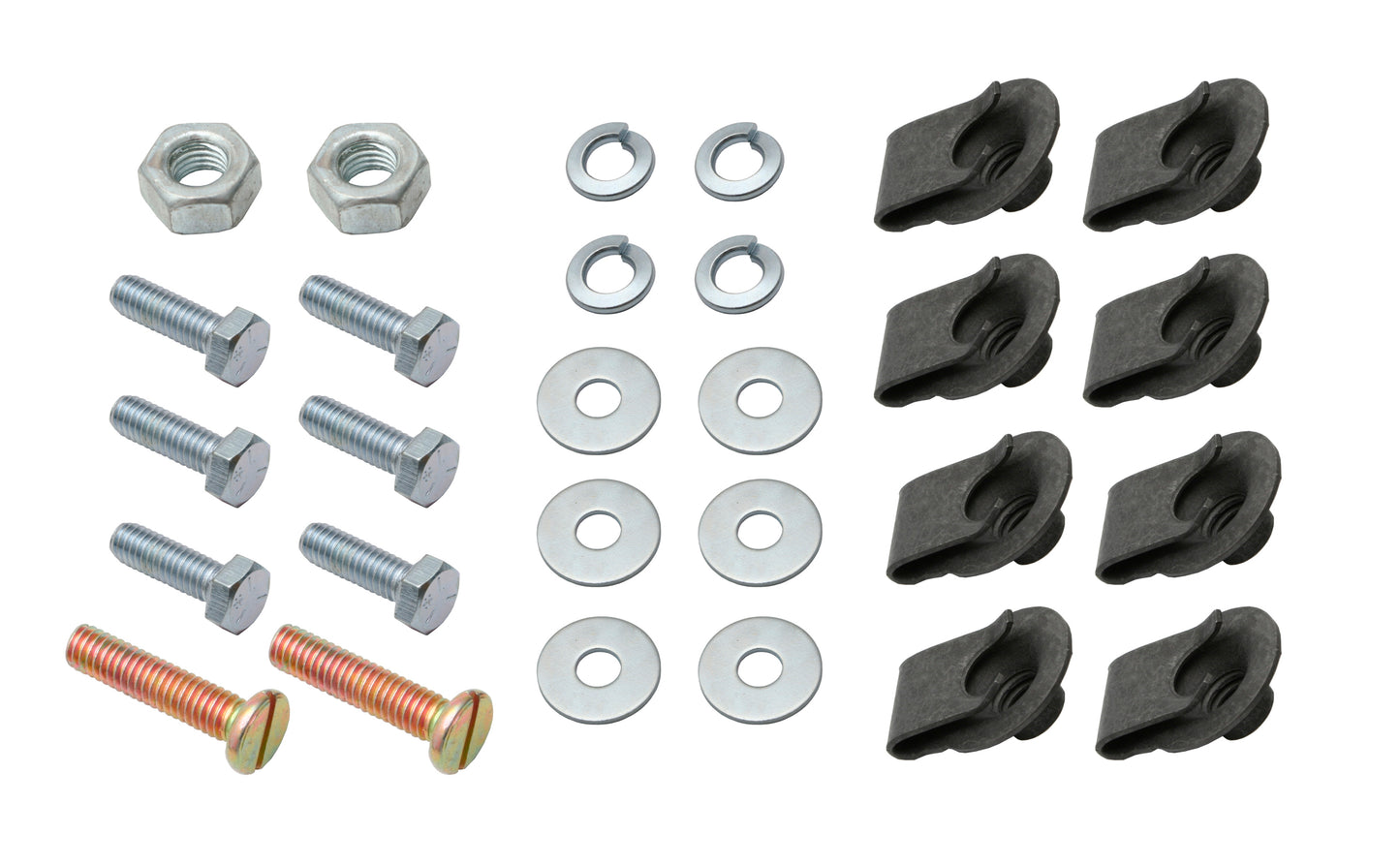 Holden Upper Radiator Support Bolt + Speed Nut Kit HK HT HG washer - CBM1006B