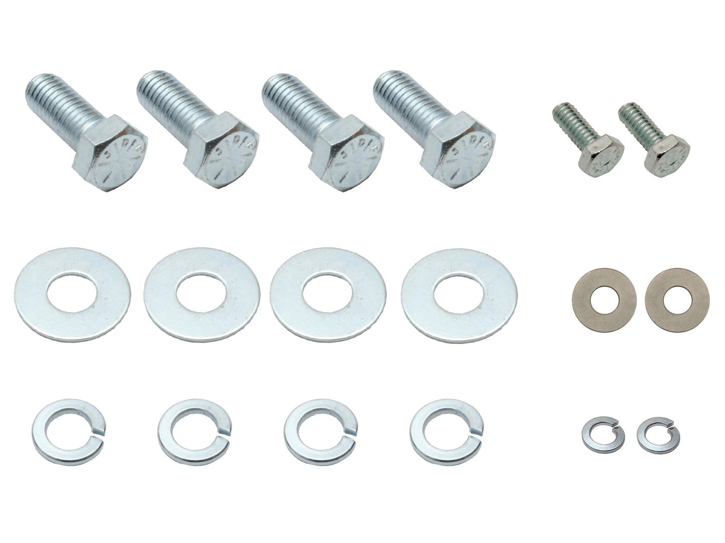 Holden Torana FRONT Bumper Bar Bracket Bolt Kit LATE LJ Late nut washer mount - CBM1011B
