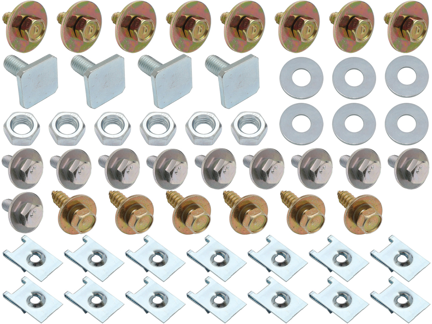 Holden Commodore Fender Mounting Bolt Kit VN VG VP VQ w/ Bonnet Struts - CBM1017