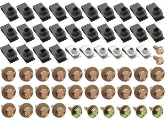 Ford Falcon Fender Mounting Bolt + Nut Kit XA XB ZF ZG - CBM2003
