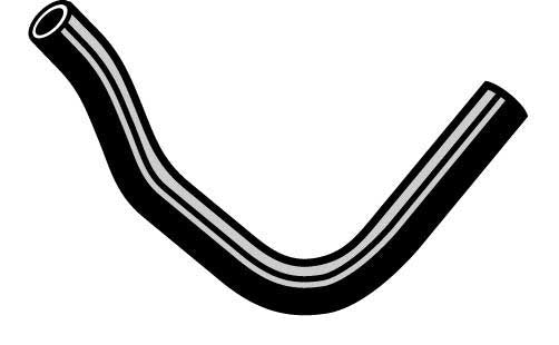 Holden Service UPPER Radiator Hose WB 6Cyl 3.3 202 WITH A/C - CH1251