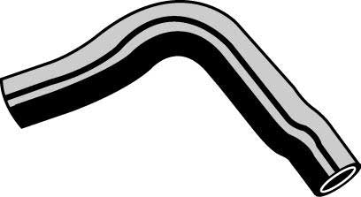Ford Falcon UPPER Radiator Hose EF EL - CH1944