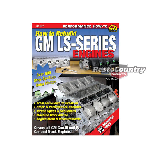 How to Rebuild GM LS Series Engines Workshop Manual - CT-SA147