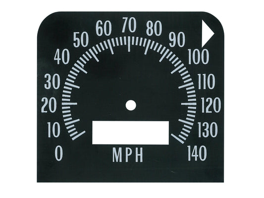 Speedo Decal (MPH) Holden HQ - D1001