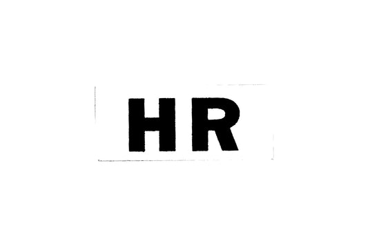 Wiper Motor Decal ‘HR Broadcast’ Holden HQ HJ HX HZ - D1035