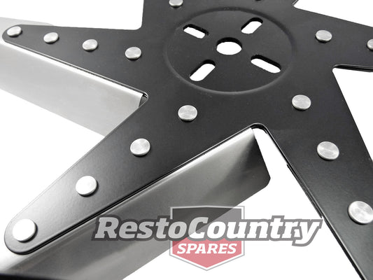 Derale Stainless-Steel High Performance Flex Fan Blade (17”) - 19117