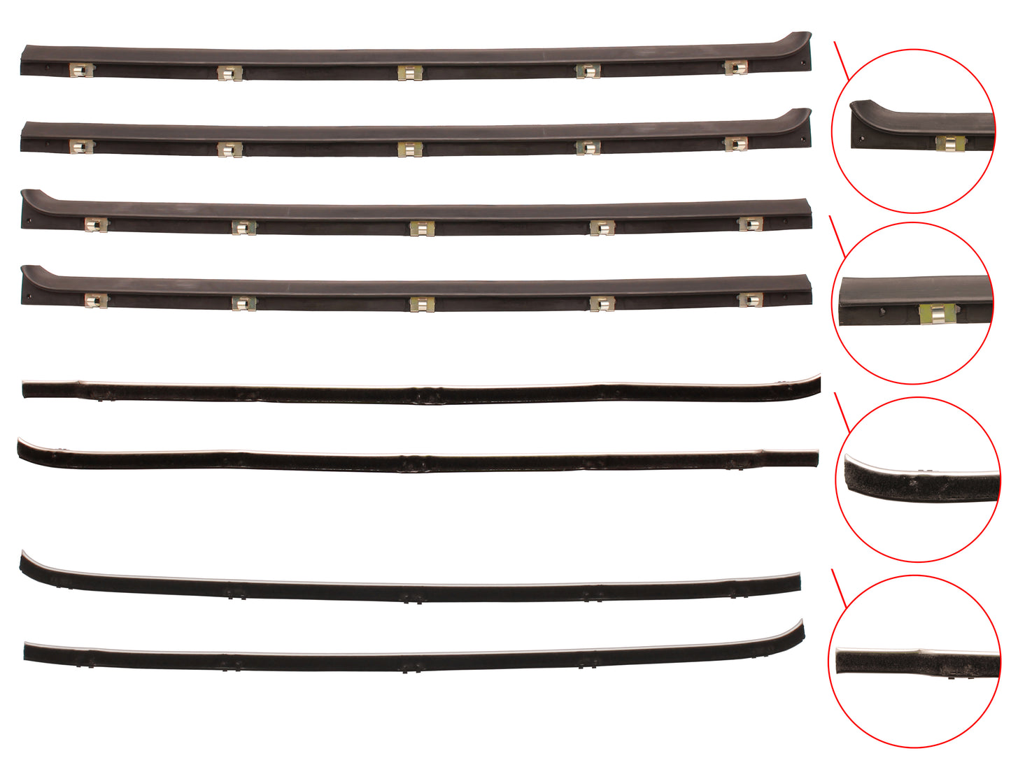Door Belt Kit EJ EH Sedan Wagon - DBKEJEH1