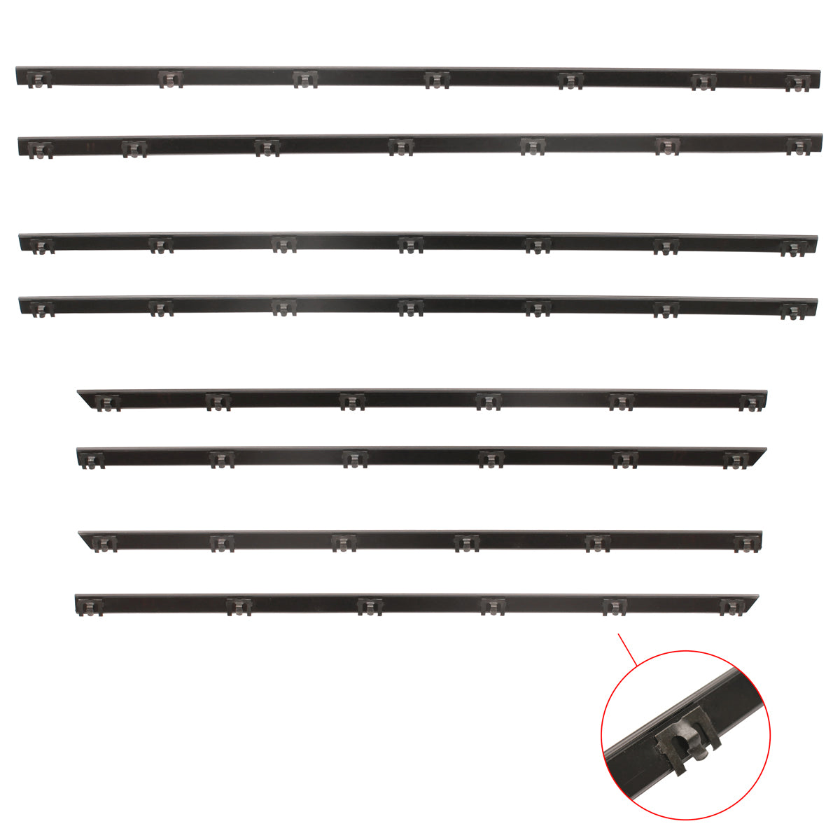 Door Belt Kit Valiant VH Sedan Wagon With Vent Win - DBKVALH1