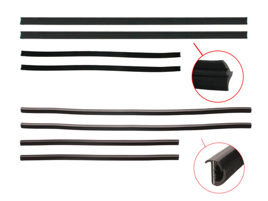 Door Belt Insert Kit VB All, VC VH Commodore Sedan Wagon Excluding SS & SLE - DBKVBVH1