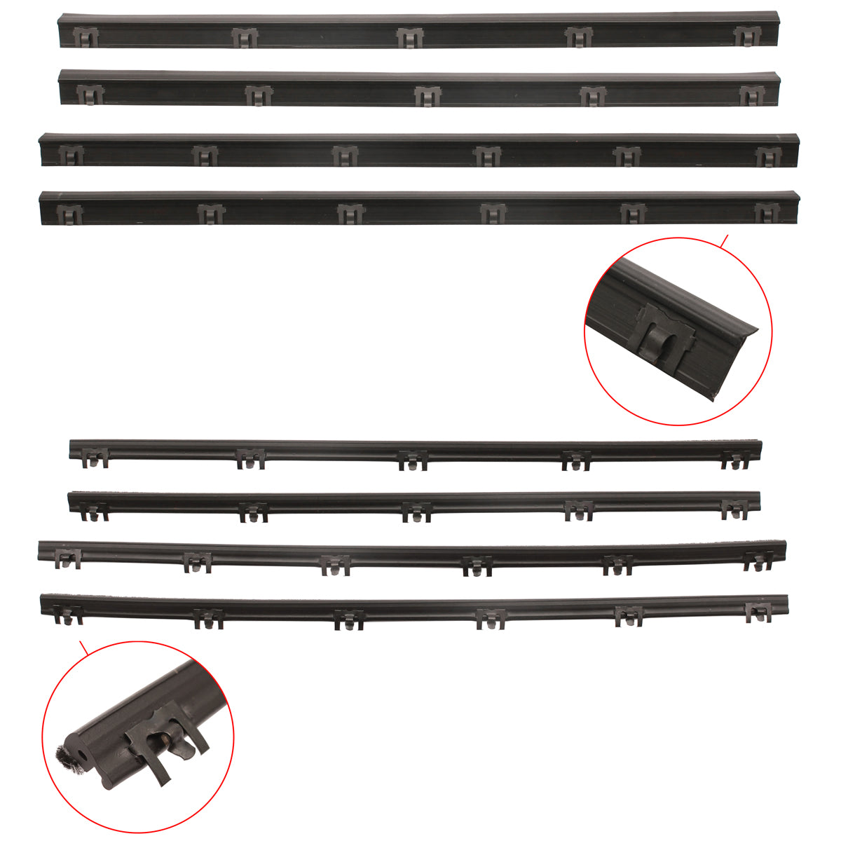 Door Belt Kit Valiant VE VF VG VIP With Quarter Vent - DBKVEFG3