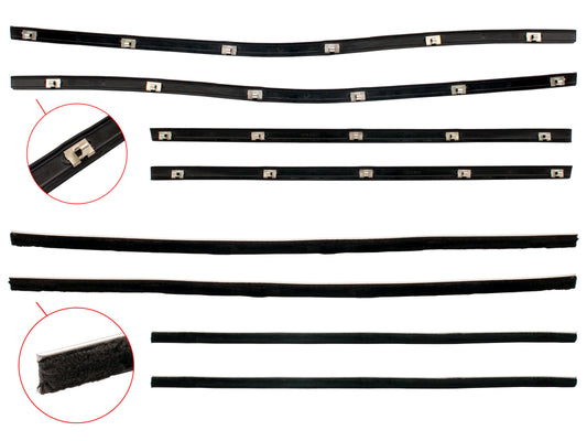 Door Belt Kit XR XT XW XY ZA ZB ZC ZD Sedan Wagon - DBKXRXY1