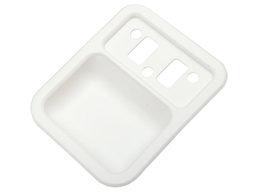 Door Handle Cup White Front Or Rear To Suit XT XW XY ZB-ZD - DHCW