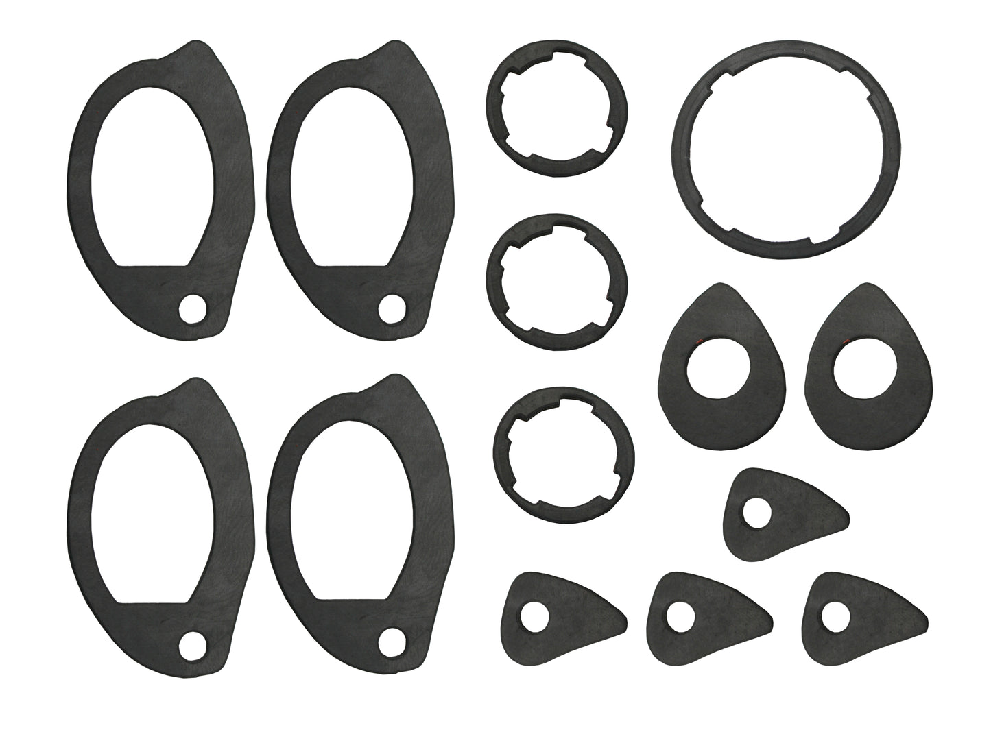 Holden Door Handle + Lock Gasket Set EJ EH Seal rubber exterior grab - DHGSEJ-EH