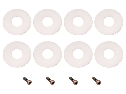 Door & Window Handle Nylon Backing Plates XR ZA 4d - DHP2000